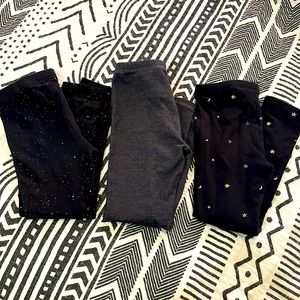 Bundle of 4T leggings